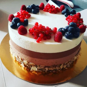 Tort TRIO Mousse cu ciocolată